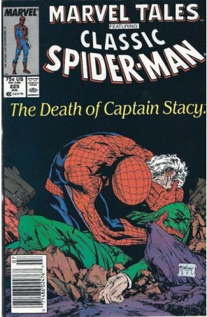 Marvel Tales (2nd Series) 225 (Newsstand) published by Marvel with cover art by Todd McFarlane