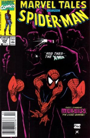 Marvel Tales (2nd Series) 234 (Newsstand) published by Marvel with cover art by Todd McFarlane