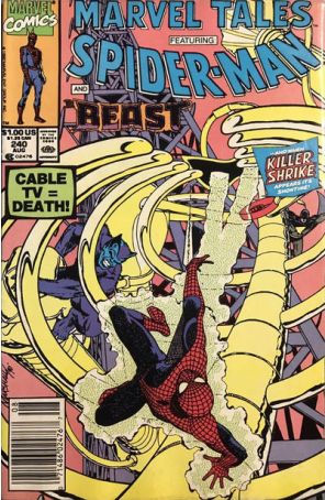 Marvel Tales (2nd Series) 240 (Newsstand) published by Marvel with cover art by Marshall Rogers