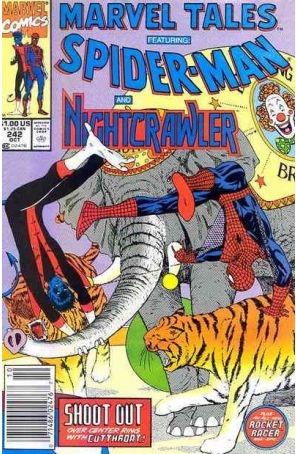Marvel Tales (2nd Series) 242 (Newsstand) published by Marvel with cover art by Marshall Rogers