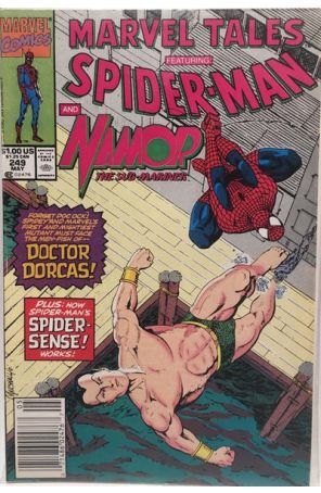 Marvel Tales (2nd Series) 249 (Newsstand) published by Marvel with cover art by Marshall Rogers