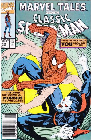 Marvel Tales (2nd Series) 252 (Newsstand) published by Marvel with cover art by Marshall Rogers