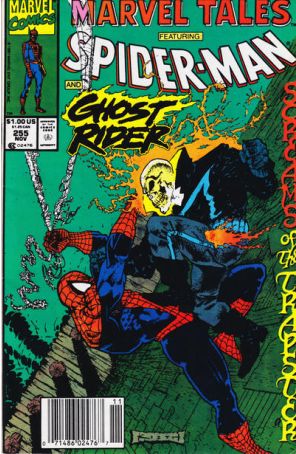 Marvel Tales (2nd Series) 255 (Newsstand) published by Marvel with cover art by Sam Kieth