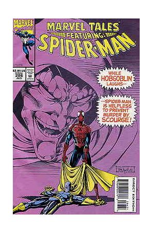 Marvel Tales (2nd Series) 286CS published by Marvel with cover art by Tom Lyle