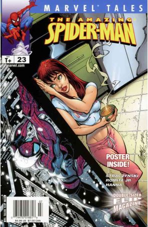 Marvel Tales Flip Magazine 23 published by Marvel with cover art by J. Scott Campbell