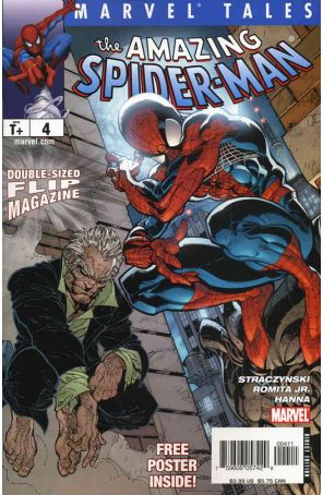 Marvel Tales Flip Magazine 4 published by Marvel with cover art by J. Scott Campbell