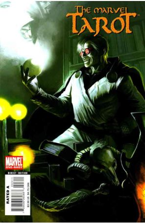 The Marvel Tarot 1 published by Marvel with cover art by Marko Djurdjevic
