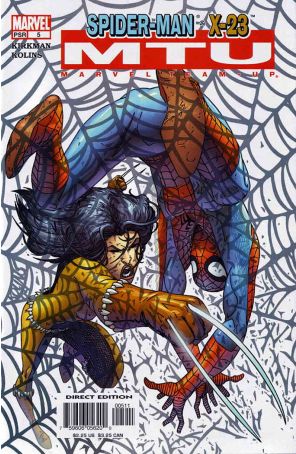 Marvel Team-Up (3rd Series) 5 published by Marvel with cover art by Scott Kolins