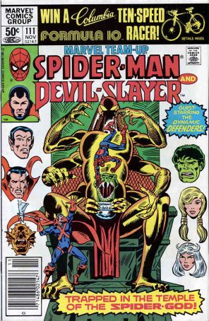 Marvel Team-Up 111 (Newsstand) published by Marvel with cover art by Herb Trimpe