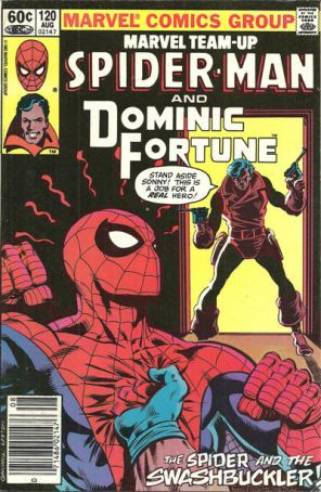 Marvel Team-Up 120 (Newsstand) published by Marvel with cover art by Kerry Gammill