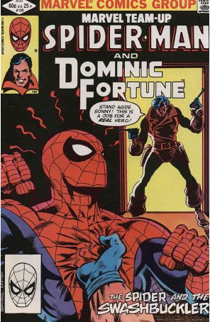 Marvel Team-Up 120 published by Marvel with cover art by Kerry Gammill