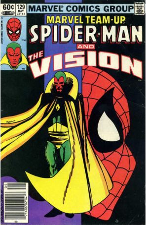 Marvel Team-Up 129 (Newsstand) published by Marvel with cover art by Ed Hannigan