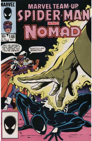 Marvel Team-Up 146 published by Marvel with cover art by Greg Larocque