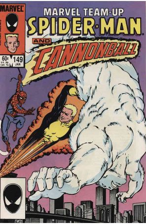 Marvel Team-Up 149 published by Marvel with cover art by Vince Giarrano