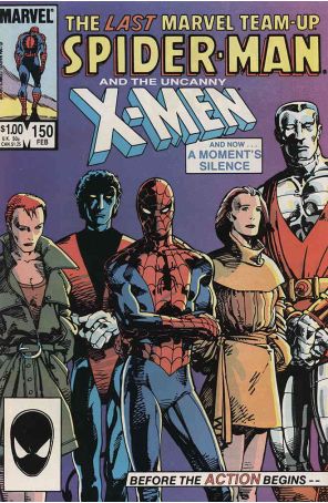 Marvel Team-Up 150 published by Marvel with cover art by Barry Windsor-Smith