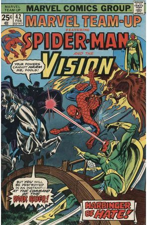Marvel Team-Up 42 (with Marvel Value Stamp) published by Marvel