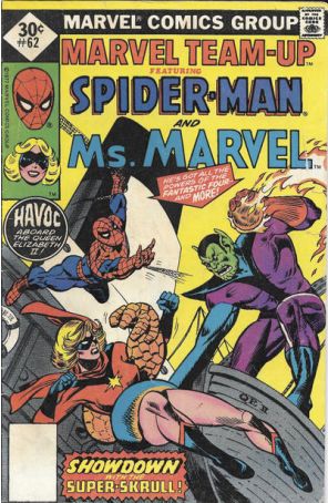 Marvel Team-Up 62A published by Marvel