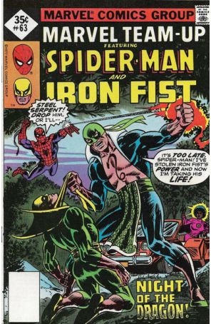 Marvel Team-Up 63A published by Marvel with cover art by Dave Cockrum