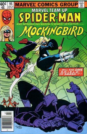 Marvel Team-Up 95 (Newsstand) published by Marvel with cover art by Frank Miller