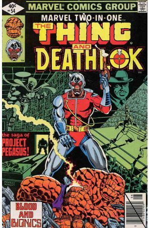 Marvel Two-In-One 54 published by Marvel with cover art by George Pérez