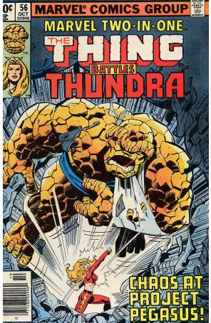 Marvel Two-In-One 56 (Newsstand) published by Marvel with cover art by John Byrne