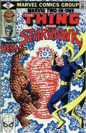 Marvel Two-In-One 61 published by Marvel with cover art by George Pérez
