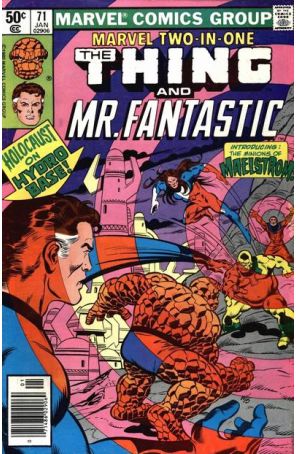 Marvel Two-In-One 71 (Newsstand) published by Marvel with cover art by Ron Wilson