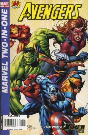 Marvel Two-in-One (2nd Series) 8 published by Marvel with cover art by Chen