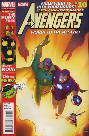Marvel Universe Avengers Earth's Mightiest Heroes 10 published by Marvel with cover art by Khoi Pham