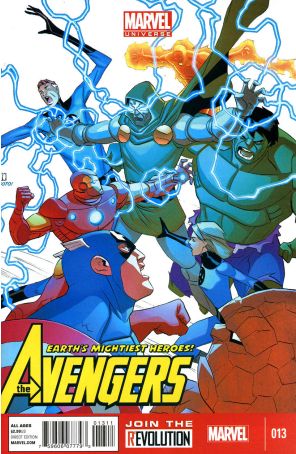 Marvel Universe Avengers Earth's Mightiest Heroes 13 published by Marvel with cover art by Khoi Pham