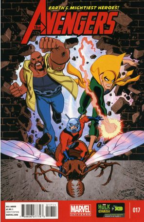 Marvel Universe Avengers Earth's Mightiest Heroes 17 published by Marvel with cover art by Christopher Jones