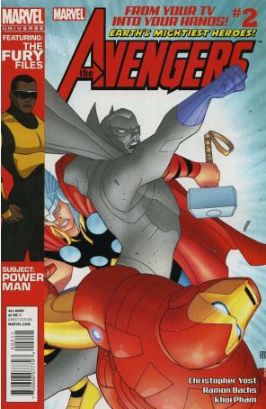 Marvel Universe Avengers Earth's Mightiest Heroes 2 published by Marvel with cover art by Khoi Pam