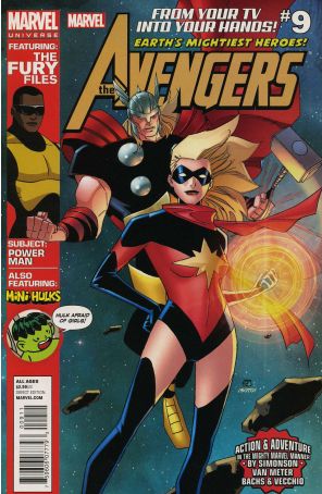 Marvel Universe Avengers Earth's Mightiest Heroes 9 published by Marvel with cover art by Khoi Pham