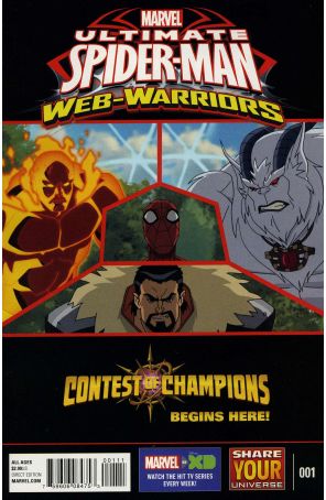 Marvel Universe Ultimate Spider-Man: Contest of Champions 1 published by Marvel
