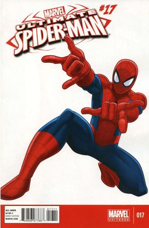 Marvel Universe Ultimate Spider-Man 17 published by Marvel with cover art by Ty Templeton