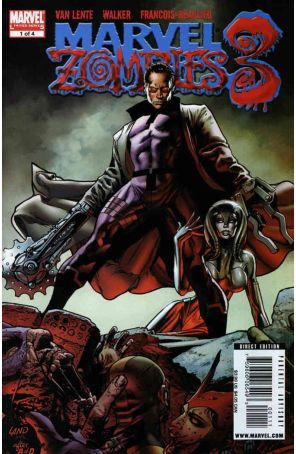 Marvel Zombies 3 1 published by Marvel with cover art by Greg Land, Justin Ponsor