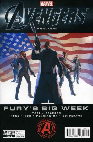 Marvel's The Avengers Prelude 2 published by Marvel with cover art by Gerald Parel