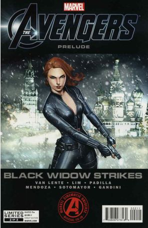 Marvel's The Avengers: Black Widow Strikes 2 published by Marvel with cover art by Adi Granov
