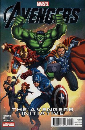 Marvel's The Avengers: The Avengers Initiative 1 published by Marvel with cover art by Ron Lim