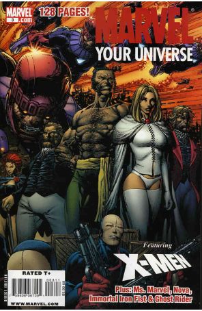 Marvel: Your Universe 3 published by Marvel with cover art by David Finch
