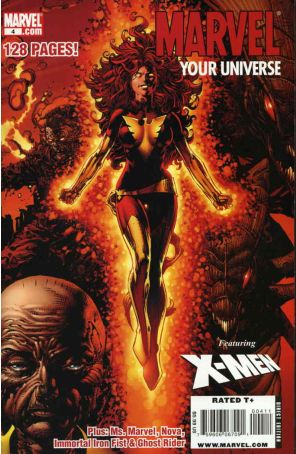 Marvel: Your Universe 4 published by Marvel with cover art by David Finch