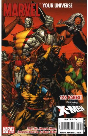 Marvel: Your Universe 5 published by Marvel with cover art by David Finch