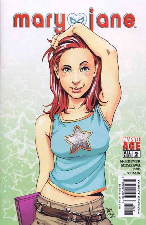 Mary Jane 2 published by Marvel with cover art by Takeshi Miyazawa
