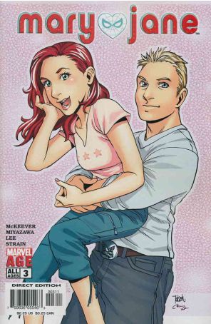 Mary Jane 3 published by Marvel with cover art by Takeshi Miyazawa
