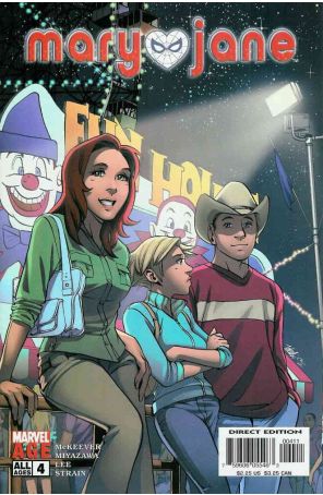 Mary Jane 4 published by Marvel with cover art by Takeshi Miyazawa