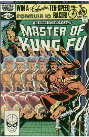 Master of Kung Fu 108 published by Marvel with cover art by Gene Day