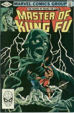 Master of Kung Fu 111 published by Marvel with cover art by Gene Day
