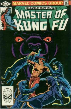 Master of Kung Fu 113 published by Marvel with cover art by Gene Day