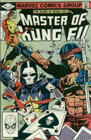 Master of Kung Fu 115 published by Marvel with cover art by Gene Day