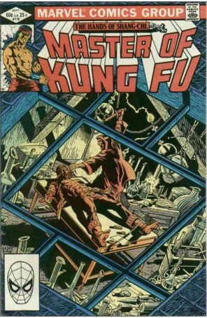 Master of Kung Fu 116 published by Marvel with cover art by Gene Day